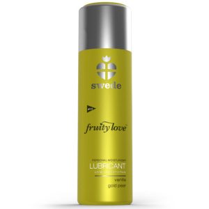Swede Fruity Love Glijmiddel met Vanille-Peer-smaak 50 ml Swede Fruity Love Glijmiddel met Vanille-Peer-smaak 50 ml - Afbeelding 2