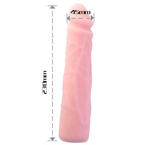 Baile Dildos Siliconen Dildo Realistic Skin Touch 23 cm