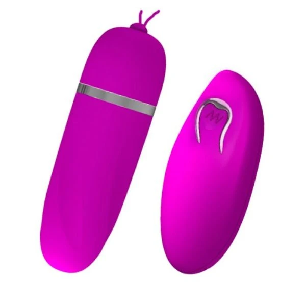 Remote Control Pretty Love Debby Vibration Egg with Remote Control, Lilac