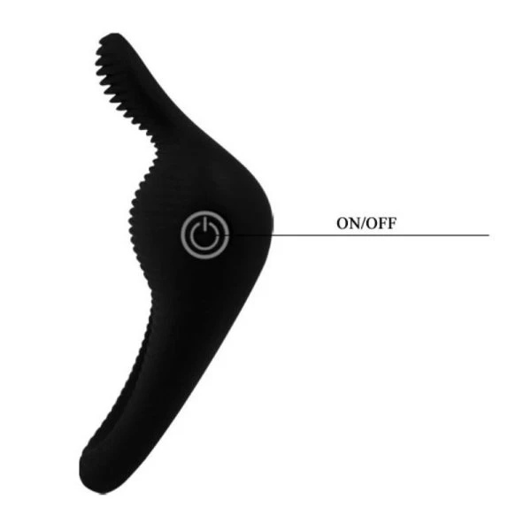 FOR HIM Pretty Love Thimble Vibratorring Zwart