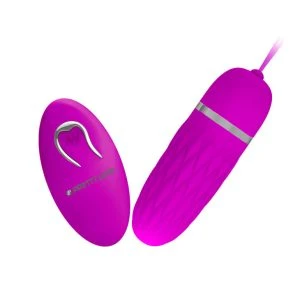 Remote Control Pretty Love Flirtation Dawn Vibrierendes Ei aus Silikon, lila