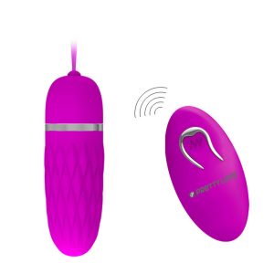 Remote Control Pretty Love Flirtation Dawn Trillend eitje van siliconen, paars Remote Control Pretty Love Flirtation Dawn Trillend eitje van siliconen, paars - Afbeelding 5