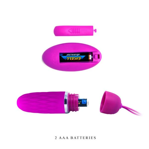 Remote Control Pretty Love Flirtation Dawn Trillend eitje van siliconen, paars Remote Control Pretty Love Flirtation Dawn Trillend eitje van siliconen, paars