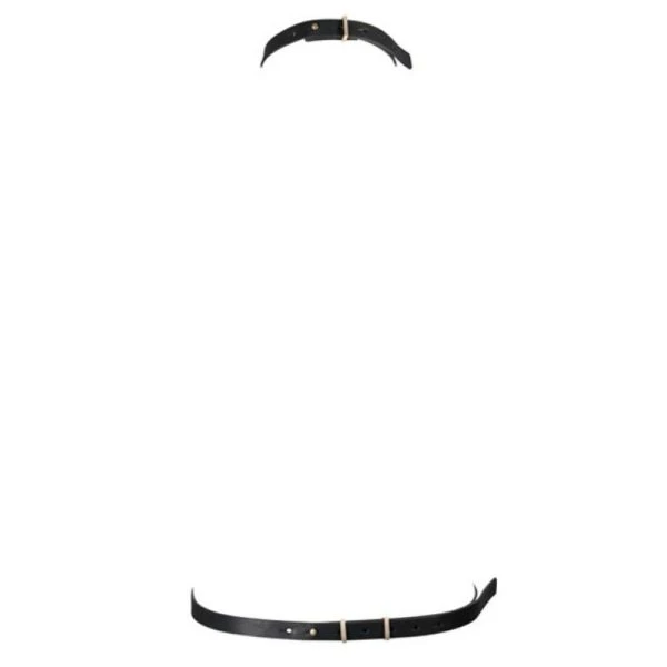 Bijoux Indiscrets Maze Geschirr Schwarz – BDSM-inspiriertes Bondage-Accessoire