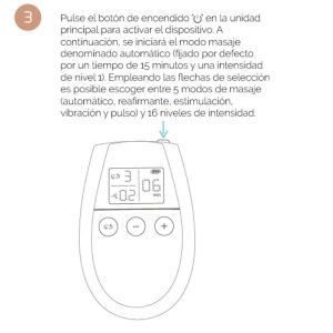 500cosmetics U-Tonic elektrostimulatieapparaat voor spiertonus en vernieuwing 500cosmetics U-Tonic elektrostimulatieapparaat voor spiertonus en vernieuwing - Afbeelding 3
