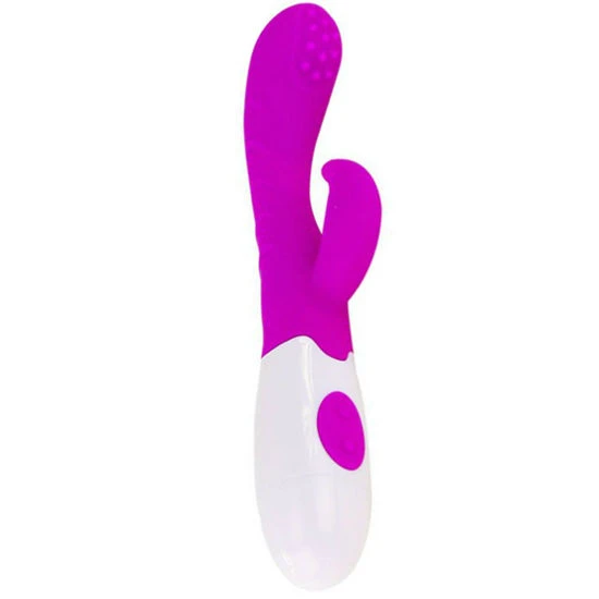 High Tech Pretty Love Flirtation Arthur Vibrator met Clitorisstimulator Lila Wit