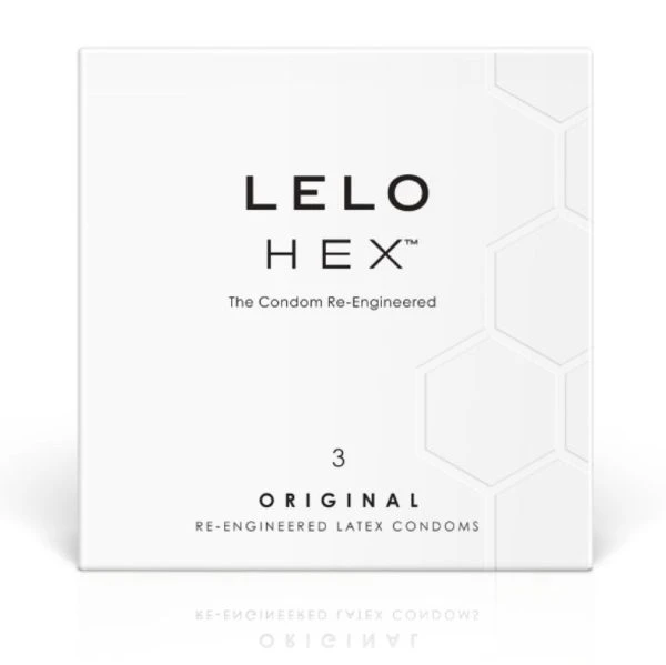 img_49560_720438cdbf7122da4a6151f311e0f02a_1.jpg Lelo HEX Condooms 3-pack met zeshoekige structuur