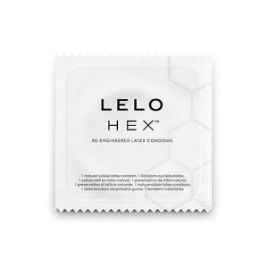Lelo HEX Condooms 3-pack met zeshoekige structuur Lelo HEX Condooms 3-pack met zeshoekige structuur - Afbeelding 4