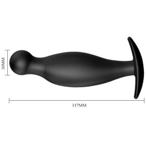 Anal Toys Silikon Analplug mit ergonomischem Design schwarz Anal Toys Silikon Analplug mit ergonomischem Design schwarz – Bild 4