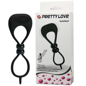 FOR HIM Dubbele ring voor penis en teelballen met vibratie, zwart FOR HIM Dubbele ring voor penis en teelballen met vibratie, zwart - Afbeelding 8