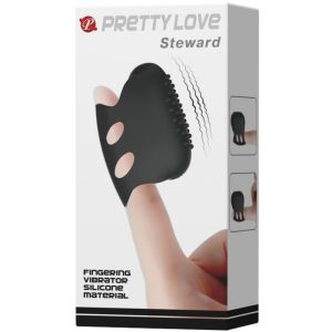 FUN Toys Pretty Love Flirtation Steward Vibrerende Vingerhoed zwart FUN Toys Pretty Love Flirtation Steward Vibrerende Vingerhoed zwart - Afbeelding 8