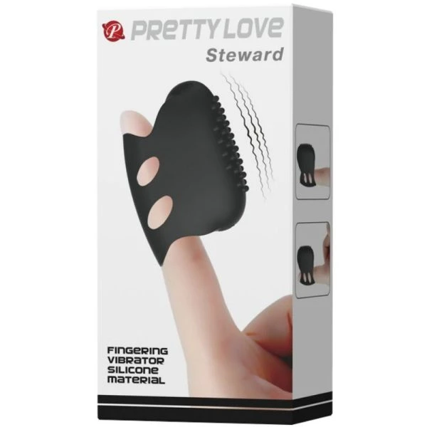 FUN Toys Pretty Love Flirtation Steward Vibrerende Vingerhoed zwart FUN Toys Pretty Love Flirtation Steward Vibrerende Vingerhoed zwart
