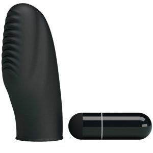FUN Toys Pretty Love Flirtation Stanford Vibrationsvingerhoed zwart FUN Toys Pretty Love Flirtation Stanford Vibrationsvingerhoed zwart - Afbeelding 1