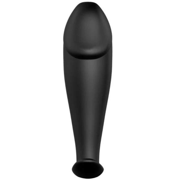 Pretty Love Anaalvibrator Silicon Penisvorm met 12 Trillingsstanden Zwart
