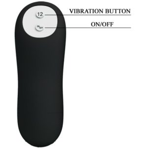 Pretty Love Anaalvibrator Silicon Penisvorm met 12 Trillingsstanden Zwart Pretty Love Anaalvibrator Silicon Penisvorm met 12 Trillingsstanden Zwart - Afbeelding 5