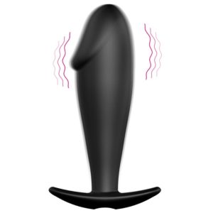Pretty Love Anaalvibrator Silicon Penisvorm met 12 Trillingsstanden Zwart Pretty Love Anaalvibrator Silicon Penisvorm met 12 Trillingsstanden Zwart - Afbeelding 9