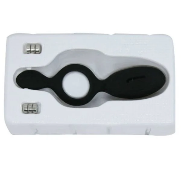 FOR HIM Pretty Love Ethel Vibratiering met clitorisstimulator zwart