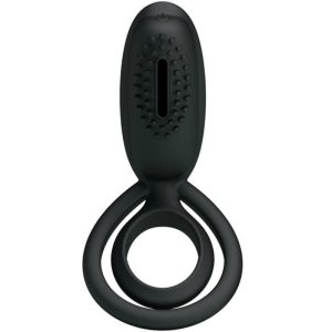 FOR HIM Pretty Love Esther Vibratiering met Stimulator zwart FOR HIM Pretty Love Esther Vibratiering met Stimulator zwart - Afbeelding 2