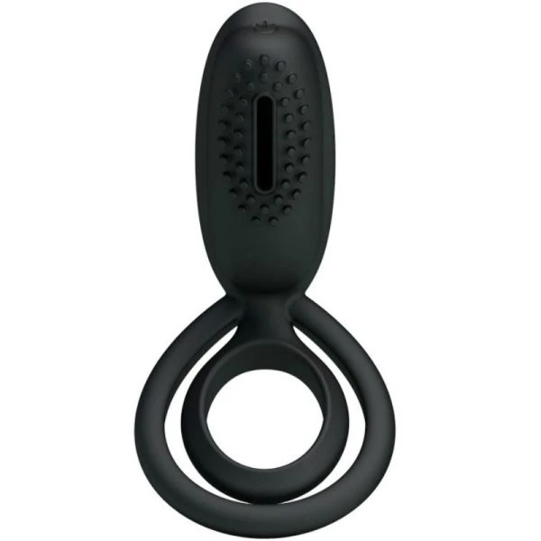 FOR HIM Pretty Love Esther Vibratiering met Stimulator zwart