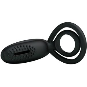 FOR HIM Pretty Love Esther Vibratiering met Stimulator zwart FOR HIM Pretty Love Esther Vibratiering met Stimulator zwart - Afbeelding 4