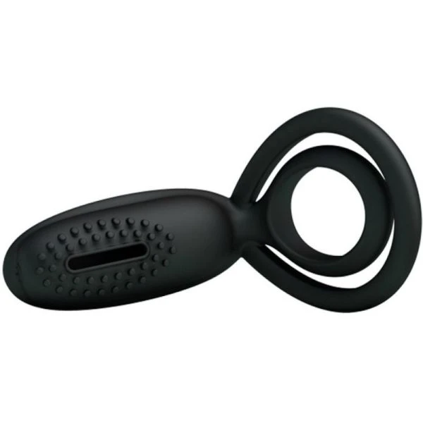 FOR HIM Pretty Love Esther Vibratiering met Stimulator zwart