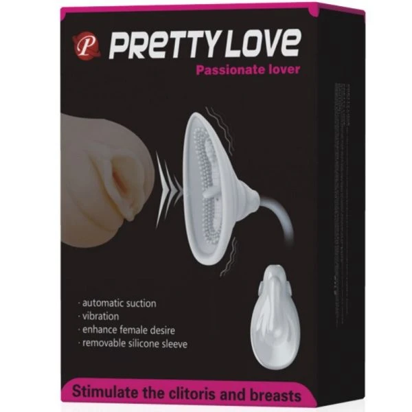 FUN Toys Pretty Love Flirtation Zuigstimulator voor Clitoris en Tepels FUN Toys Pretty Love Flirtation Zuigstimulator voor Clitoris en Tepels