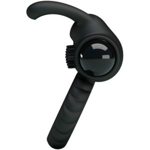 FOR HIM Pretty Love Eudora Vibratiering met clitorisstimulator zwart FOR HIM Pretty Love Eudora Vibratiering met clitorisstimulator zwart - Afbeelding 4