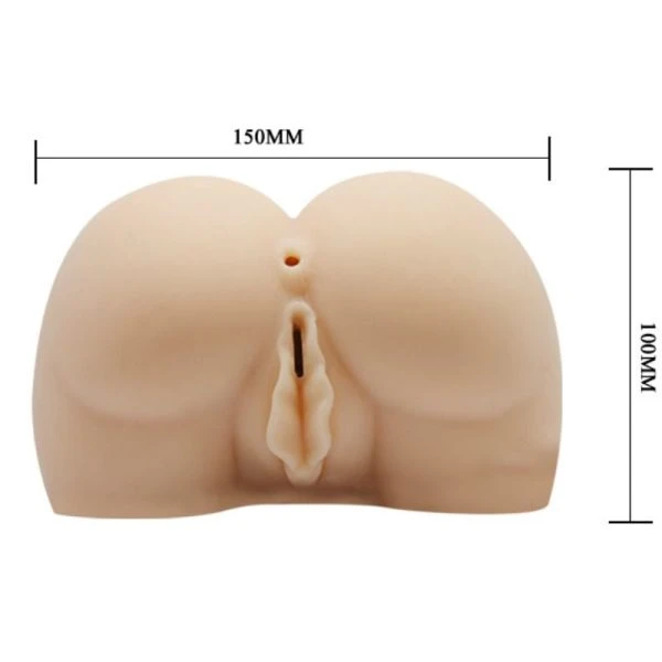 Baile Realistischer Masturbator Torso mit Vagina und Anus, Vibration