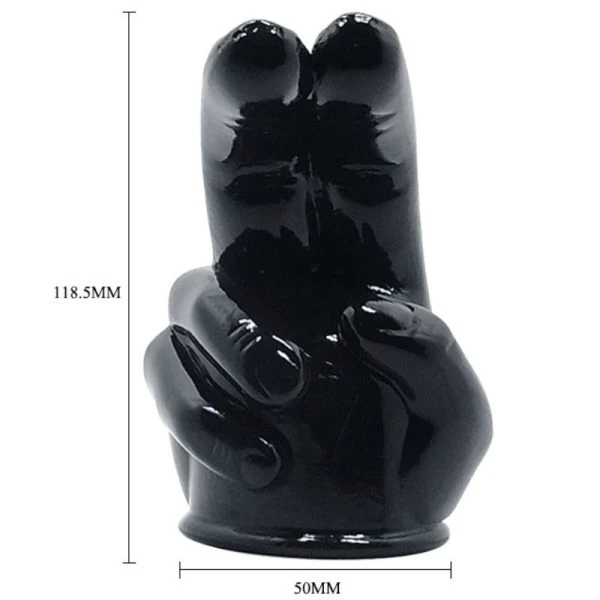 Baile Power Head verwisselbare massagkop voor handmassageapparaat zwart