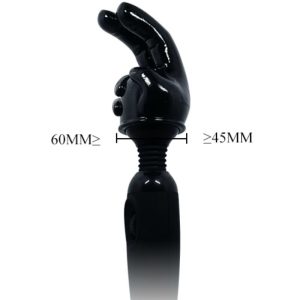 Baile Power Head verwisselbare massagkop voor handmassageapparaat zwart Baile Power Head verwisselbare massagkop voor handmassageapparaat zwart - Afbeelding 4