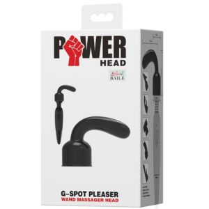 Baile Power Head Verwisselbare Massagekop voor G-puntstimulatie, zwart Baile Power Head Verwisselbare Massagekop voor G-puntstimulatie, zwart - Afbeelding 6