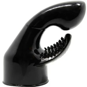 Baile Power Head vervangingskop voor massager met G-punt- en clitorisstimulatie, zwart