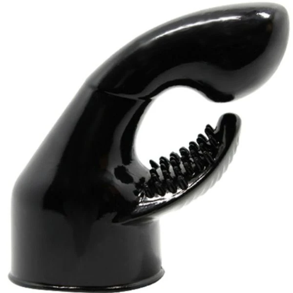 Baile Power Head vervangingskop voor massager met G-punt- en clitorisstimulatie, zwart