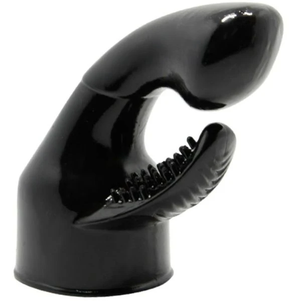 Baile Power Head vervangingskop voor massager met G-punt- en clitorisstimulatie, zwart