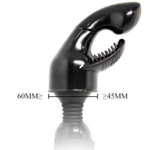 Baile Power Head vervangingskop voor massager met G-punt- en clitorisstimulatie, zwart Baile Power Head vervangingskop voor massager met G-punt- en clitorisstimulatie, zwart - Afbeelding 5