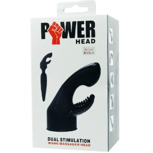 Baile Power Head vervangingskop voor massager met G-punt- en clitorisstimulatie, zwart Baile Power Head vervangingskop voor massager met G-punt- en clitorisstimulatie, zwart - Afbeelding 6
