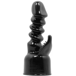Baile Power Head verwisselbare vibratorkop voor inwendige en clitorale stimulatie zwart