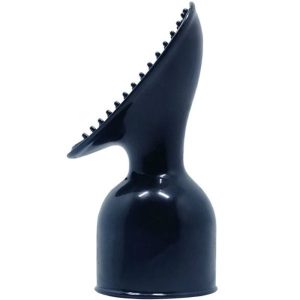 Baile Power Head Klitorisstimulatie-opzetstuk voor massager, zwart Baile Power Head Klitorisstimulatie-opzetstuk voor massager, zwart - Afbeelding 2
