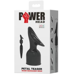 Baile Power Head Klitorisstimulatie-opzetstuk voor massager, zwart Baile Power Head Klitorisstimulatie-opzetstuk voor massager, zwart - Afbeelding 5