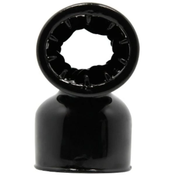 Baile Power Head Verwisselbare Masturbator-Opzet voor Massageapparaat, zwart Baile Power Head Verwisselbare Masturbator-Opzet voor Massageapparaat, zwart