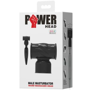 Baile Power Head Verwisselbare Masturbator-Opzet voor Massageapparaat, zwart Baile Power Head Verwisselbare Masturbator-Opzet voor Massageapparaat, zwart - Afbeelding 5