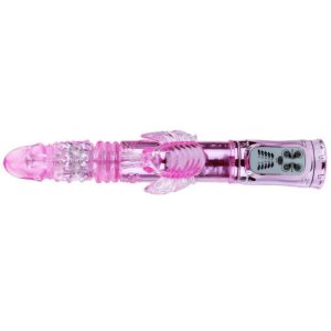 Baile Rotations Rabbit Vibrator met Vlinderstimulator Baile Rotations Rabbit Vibrator met Vlinderstimulator - Afbeelding 4