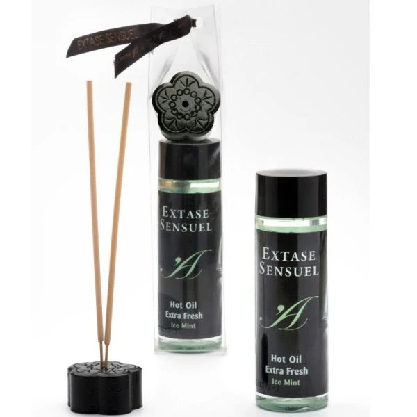 Extase Sensual Massageöl met Extra Fris IJs Effect