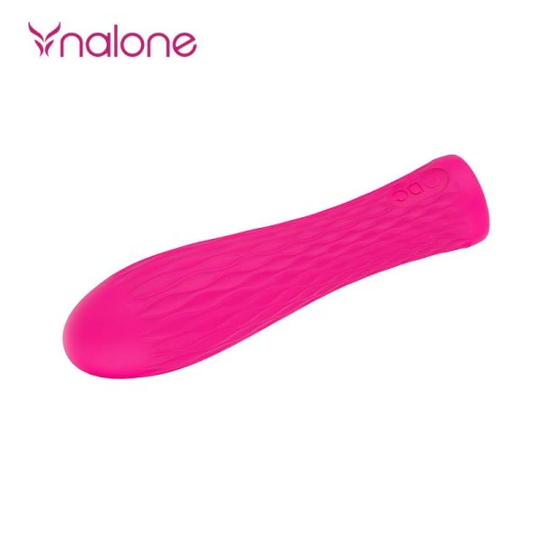 Nalone IAN Mini Vibrator van siliconen met 20 modi, roze