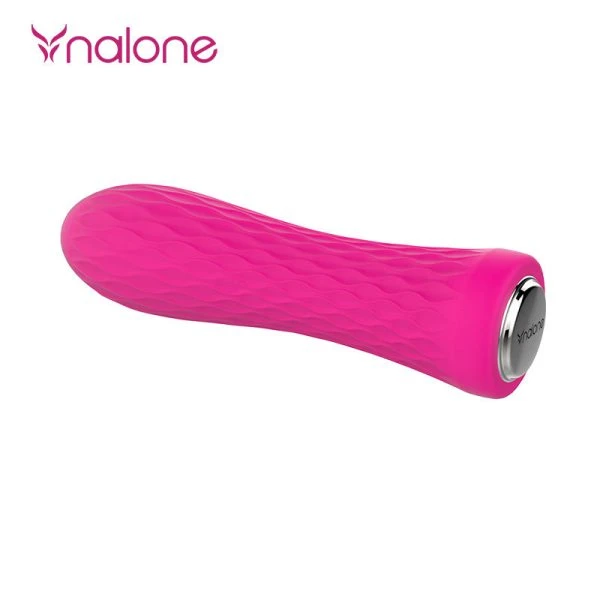 Nalone IAN Mini Vibrator van siliconen met 20 modi, roze