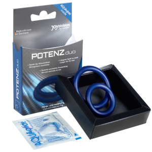 Joydivision Potenzduo Penisring-Set met twee ringen maat M Joydivision Potenzduo Penisring-Set met twee ringen maat M - Afbeelding 3