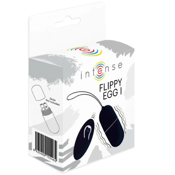Intense Remote Control Flippy I trillend ei met afstandsbediening zwart