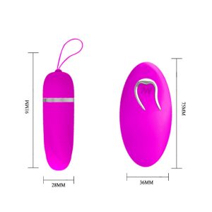 Remote Control Pretty Love Debby Vibration Egg with Remote Control, Lilac Remote Control Pretty Love Debby Vibration Egg with Remote Control, Lilac - Image 7