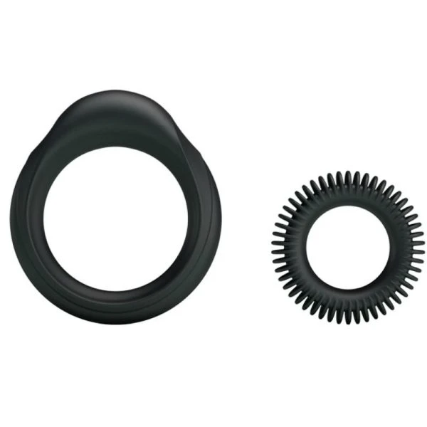 Baile FOR HIM siliconen penisringset Manhood met twee ringen