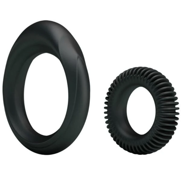 Baile FOR HIM siliconen penisringset Manhood met twee ringen